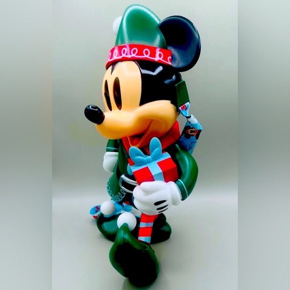 DISNEY Mickey's Very Merry Christmas Party ELF Popcorn Bucket 2024 NEW - Picture 3 of 8